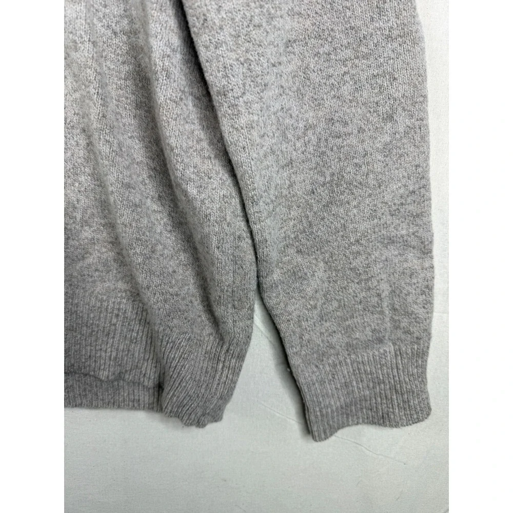J. Crew Men's Lambs Wool Shawl Neck Sweater‎ size Large Beige